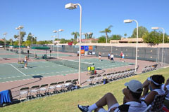 Тенис-кортовете на „Ла Камарила” Тенис-кортовете на „Ла Камарила”