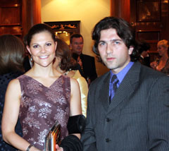 Принцеса Виктория и Христо Кузманов