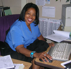 Barbara Slack секретар, асистент на директора