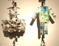 Donna Rosenthal - метал, гел покритие, Jean Albano gallery, Чикаго