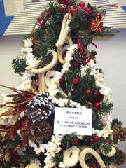 Българска коледна елха грейна в Чикаго Българска коледна елха грейна в Чикаго