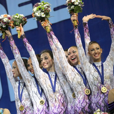 Ансамбълът по художествена гимнастика - второ злато на Световната купа