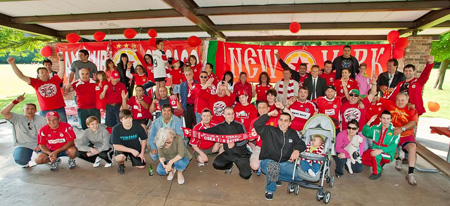 Фен-клубът на ЦСКА в Чикаго