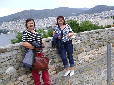 Гърция - Изглед на Кавала от крепостта