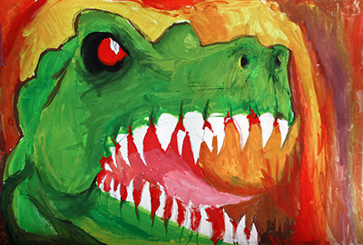 Портрет на тиранозавър Рекс