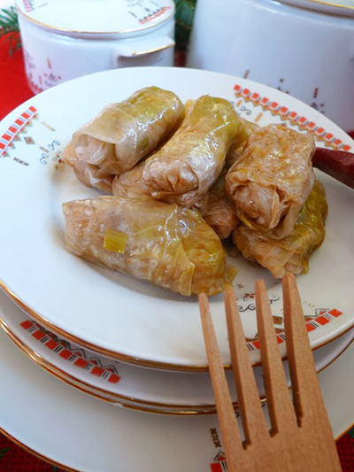 Постни зелеви сарми за Бъдни вечер